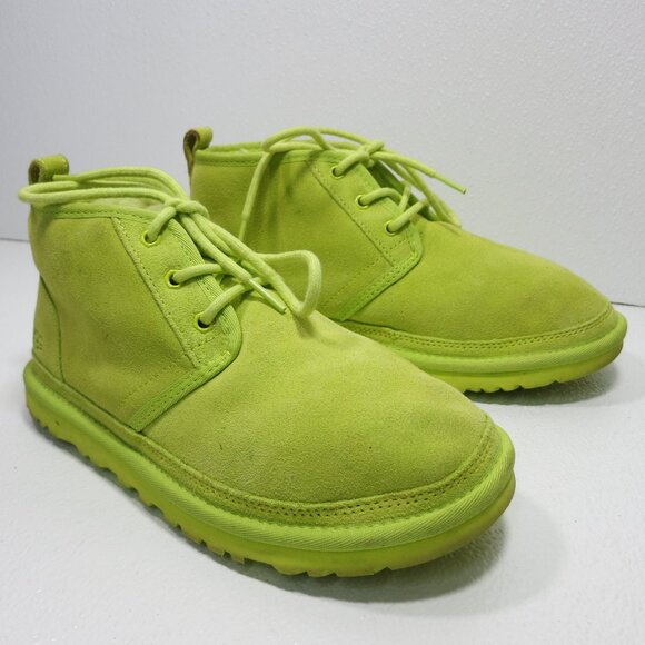UGG 1094269 Women's Neumel Chukka Yellow Boots Winter Footwear Booties US Sz 8 - Picture 2 of 7